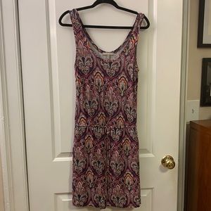 Paisley Banana Republic dress